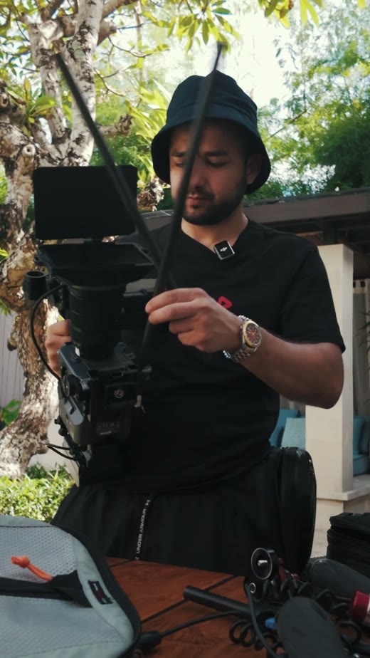 Behind the scenes musikvideo produktion på Bali for Sony Music