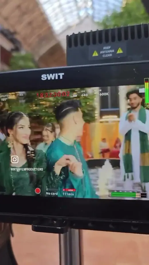 Behind the scenes musikvideo-produktion for Hasan Shah og Sony Music India